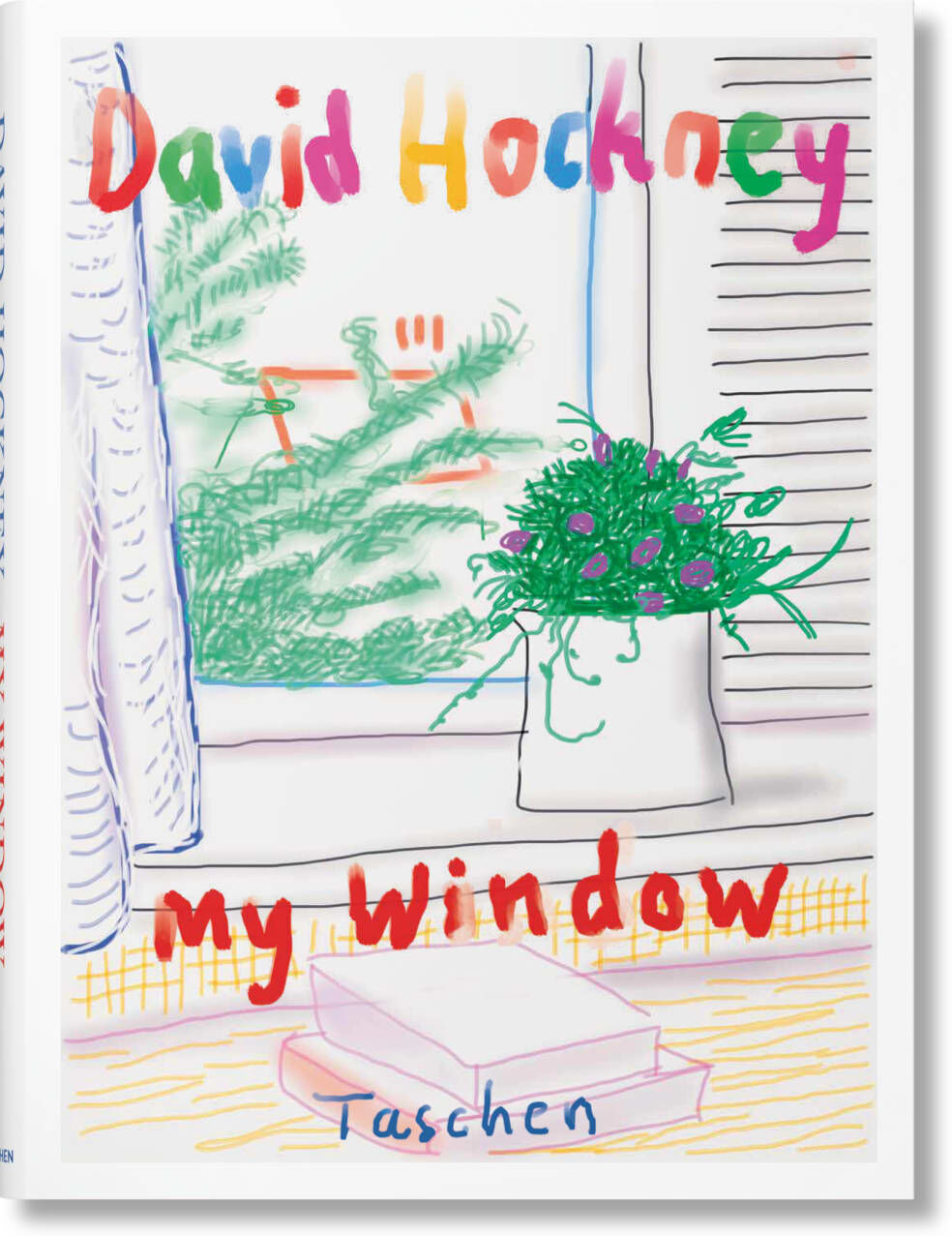TASCHEN David Hockney. My Window (anglais) Multicolore 4x38x29cm