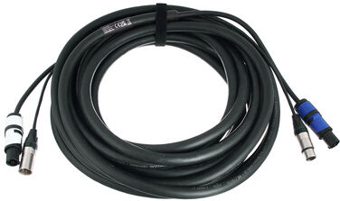 Cordial CPH 10 DMX 1-5 PWR 1 Schwarz