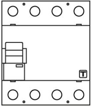 Doepke Interrupteur différentiel FI DFS4 063-4/0,30B SKR (09146988)