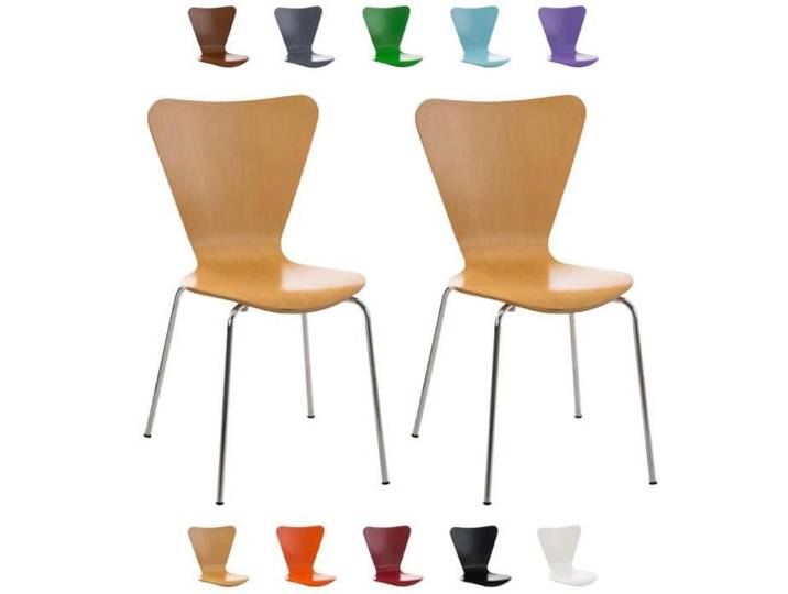 -CLP-Lot de 2 chaises empilables Calisto-Array