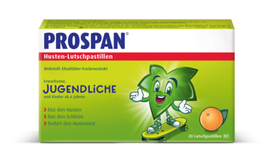 Engelhard Arzneimittel GmbH & Co.KG PROSPAN Husten Lutschpastillen 20 St 08884174
