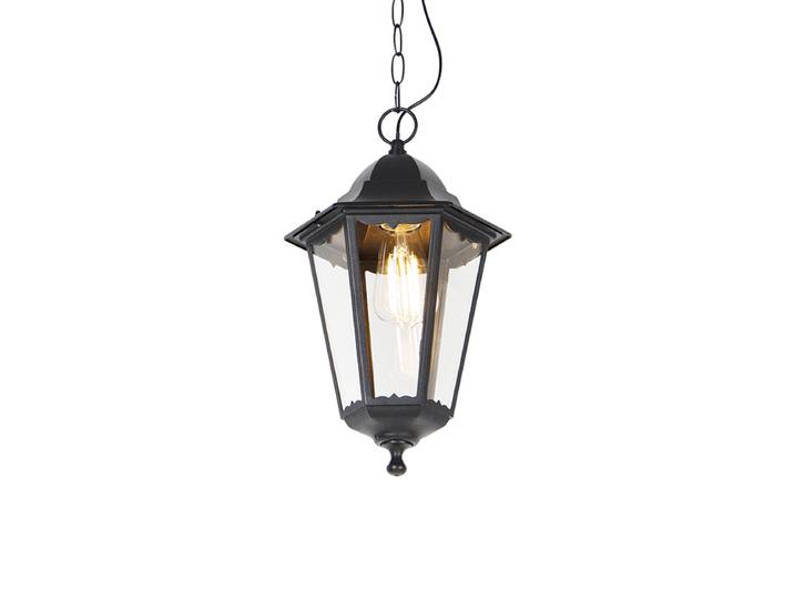 Suspension d'extérieur classique noire IP44 - Havana Up