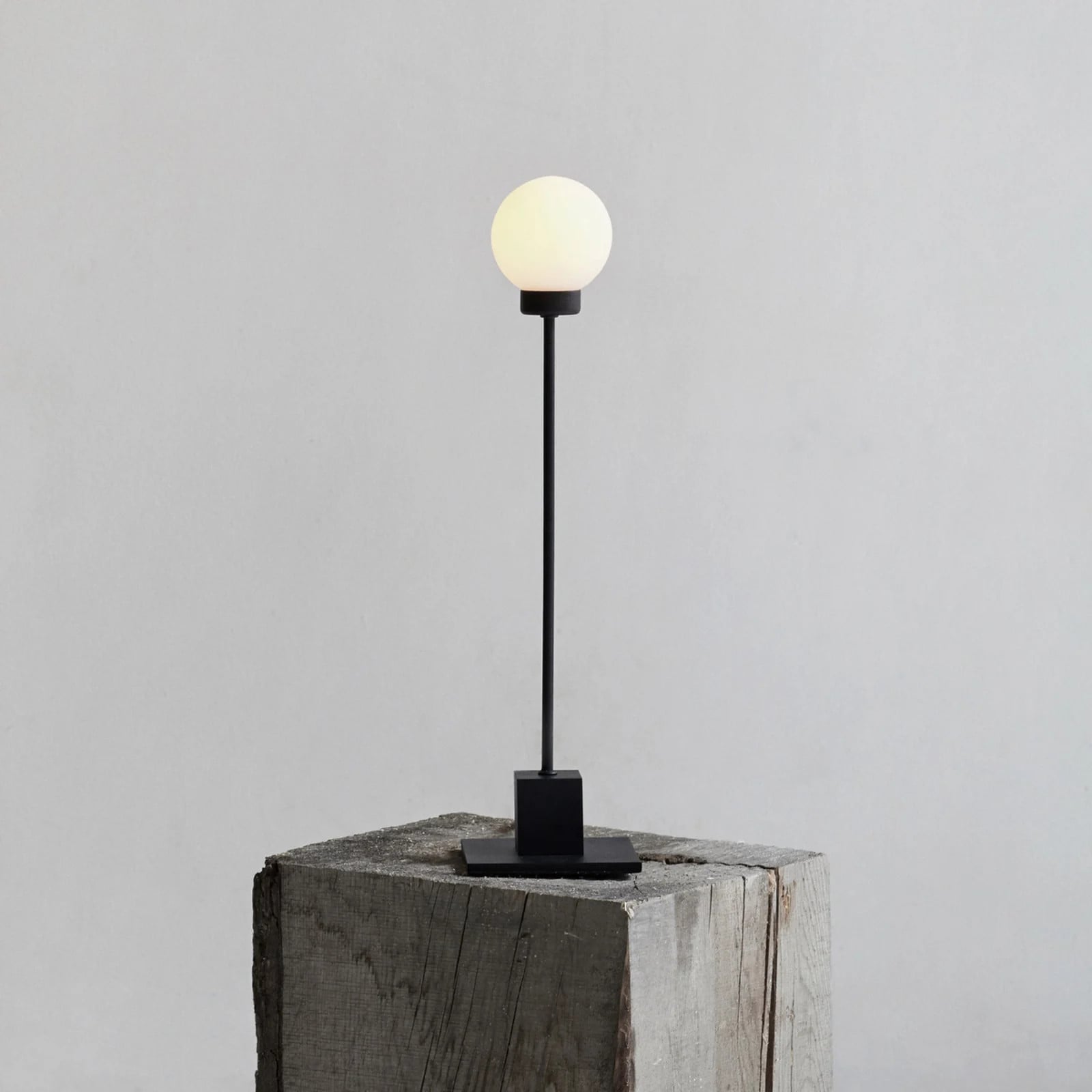 Northern Snowball D8 Tafellamp Black - Designer Glas en Aluminium