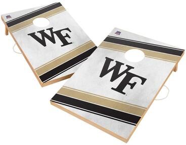 Skip's Garage Wake Forest Demon Deacons 2x4 Tailgate Cornhole Boards