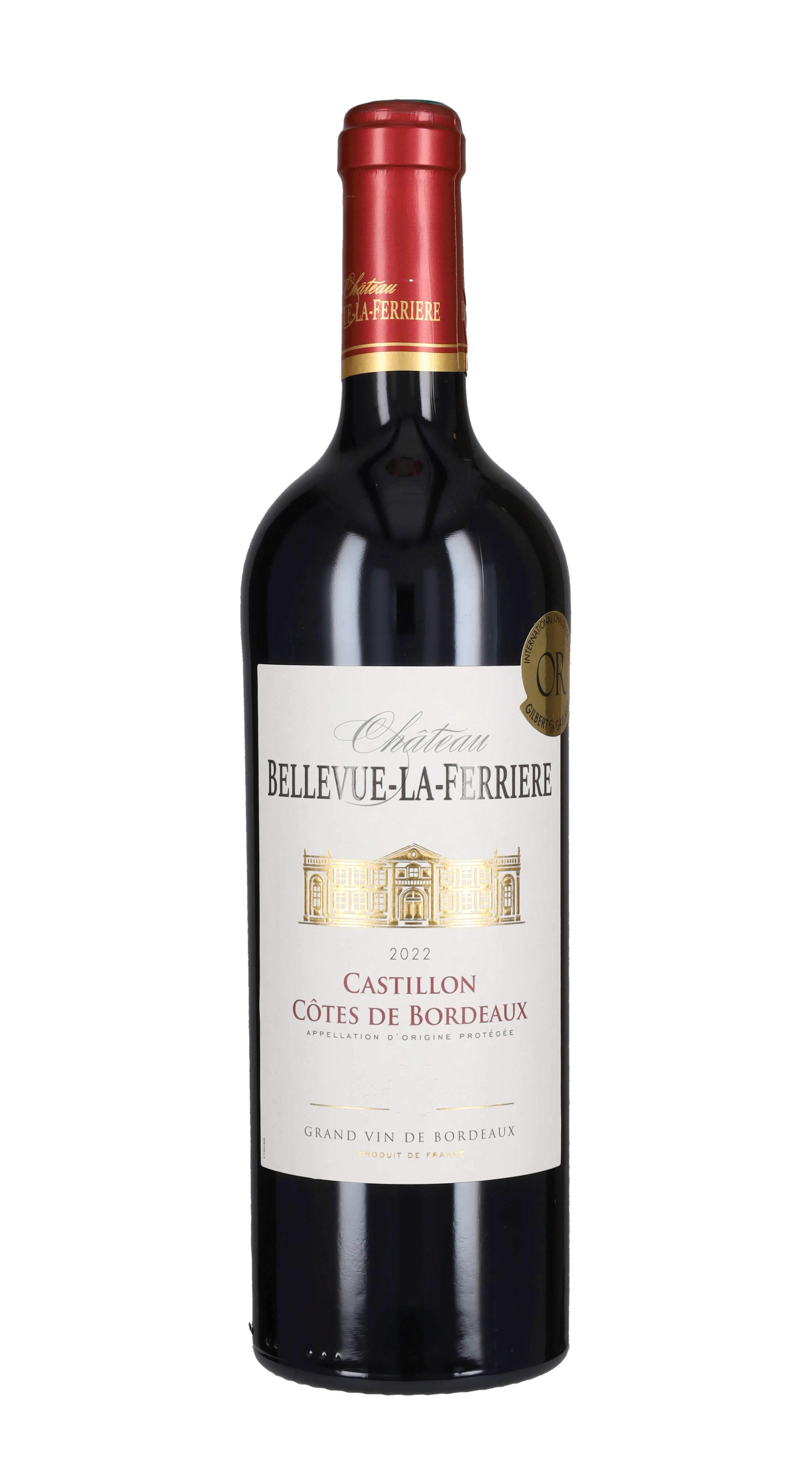 Côtes de Bordeaux Rouge Chateau Bellevue La Ferrière 2022