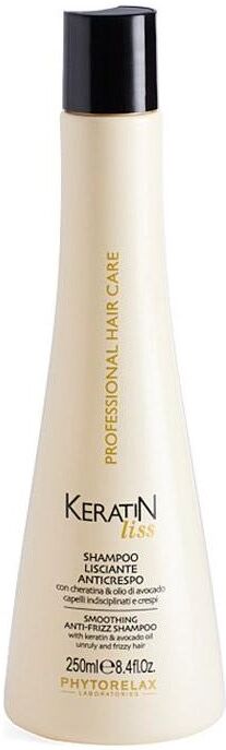 Shampoo capelli Phytorelax Lisciante anticrespo con cheratina & olio d