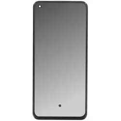 OEM Display + Rahmen für OPPO RENO 6 4G schwarz (Display, Oppo Reno 6), Mobilgerät Ersatzteile, Schwarz