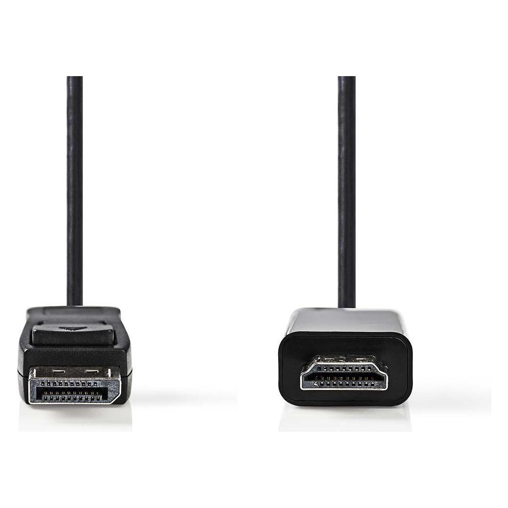 Nedis DisplayPort - HDMI CCGB37100BK (2 m) (CCGB37100BK20)