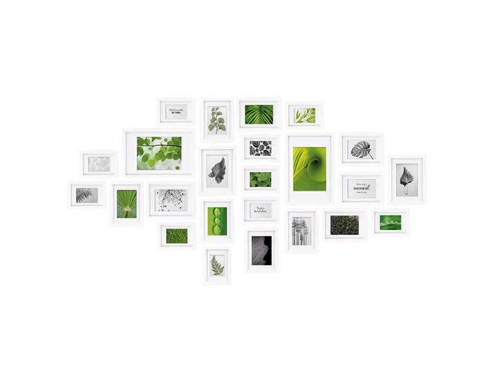 BILDERRAHMEN Nature MDF Weiß (24tlg)