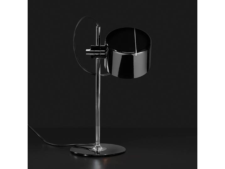 Oluce Schreibtischlampe Mini Coupè, schwarz, für Wohn- / Esszimmer, Aluminium, Design, Tischlampe