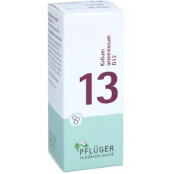 Biochemie Pflüger Globuli Nr. 13 Kalium arsenicosum D12
