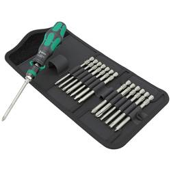 Wera Kraftform Kompakt 838 RA-R M Imperial Set 1 05051066001 Bit-Set 15teilig Kreuzschlitz Phillips, Kreuzschlitz Pozidriv, TORX, Innen-Sechskant,