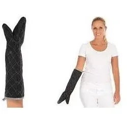 Hygostar, Schutzhandschuhe, Hitzeschutz-Handschuh Flamestar Puppet, schwarz Aussenschicht: Canvas mit Spezialbeschichtung, Füllu (L)