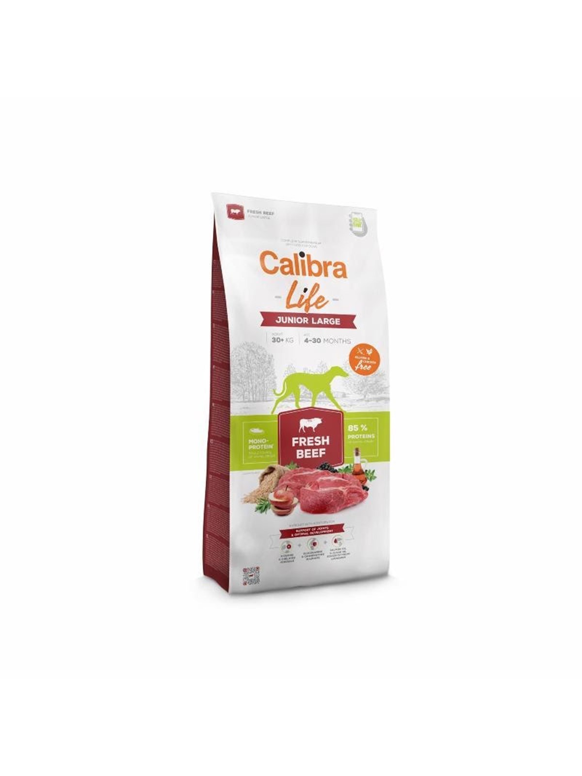 Calibra Dog Life - Junior Large Fresh Beef - 2.5kg