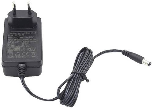 Dehner Elektronik XY 36LE-2401500VH-EW LED-Trafo, LED-Treiber Konstantspannung 36W 1.5A 24 V/DC Überlastschutz, Überspannung 1St.