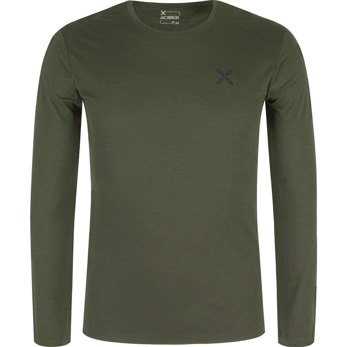 Montura Merino Mountain Maglia verde salvia (49) XS MMGC12X-JW001O-49-XS
