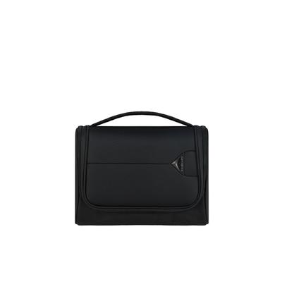 Kulturbeutel SAMSONITE "URBIFY", Damen, Gr. B/H/T: 26cm x 21cm x 13cm, schwarz, Textil, Taschen Kulturbeutel, Handgepäcktauglich, mit Reißverschluss am Hauptfach, mit Innentasche