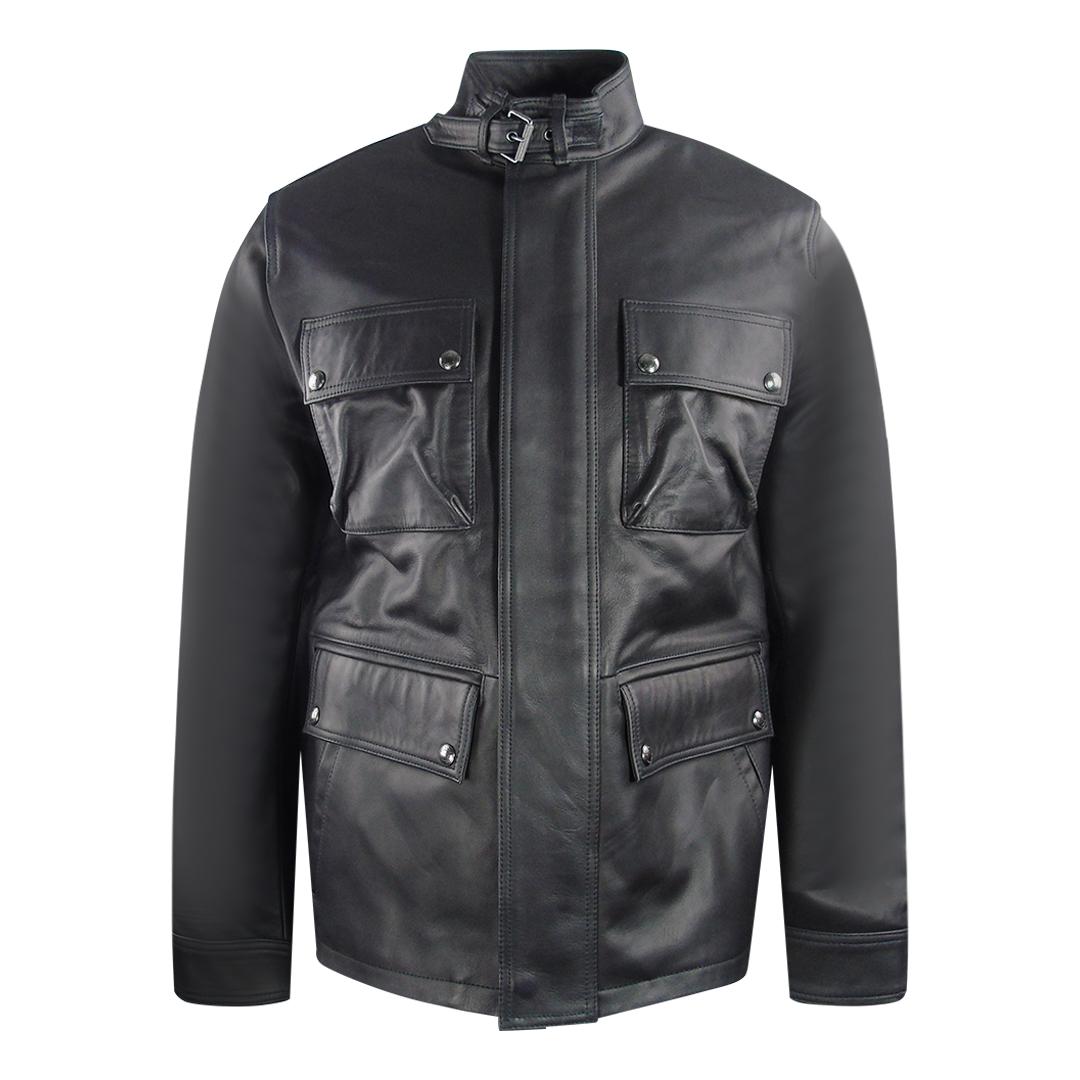 Belstaff zwart Grant leren jack