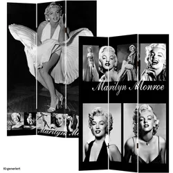 HTI-Line, Paravent + Raumteiler, Paravent Marilyn (120 x 170 cm)