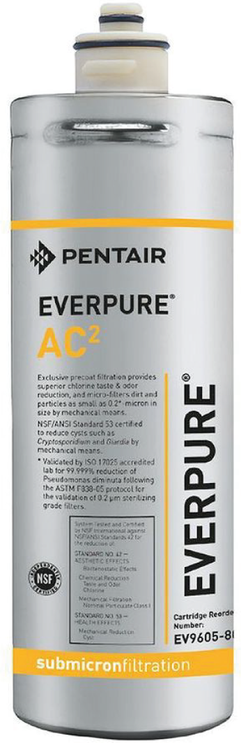 Filtro Ricambio Everpure AC2 Antimicrobico 5.678 lt - 1,9 lt/min 0,2 Micron