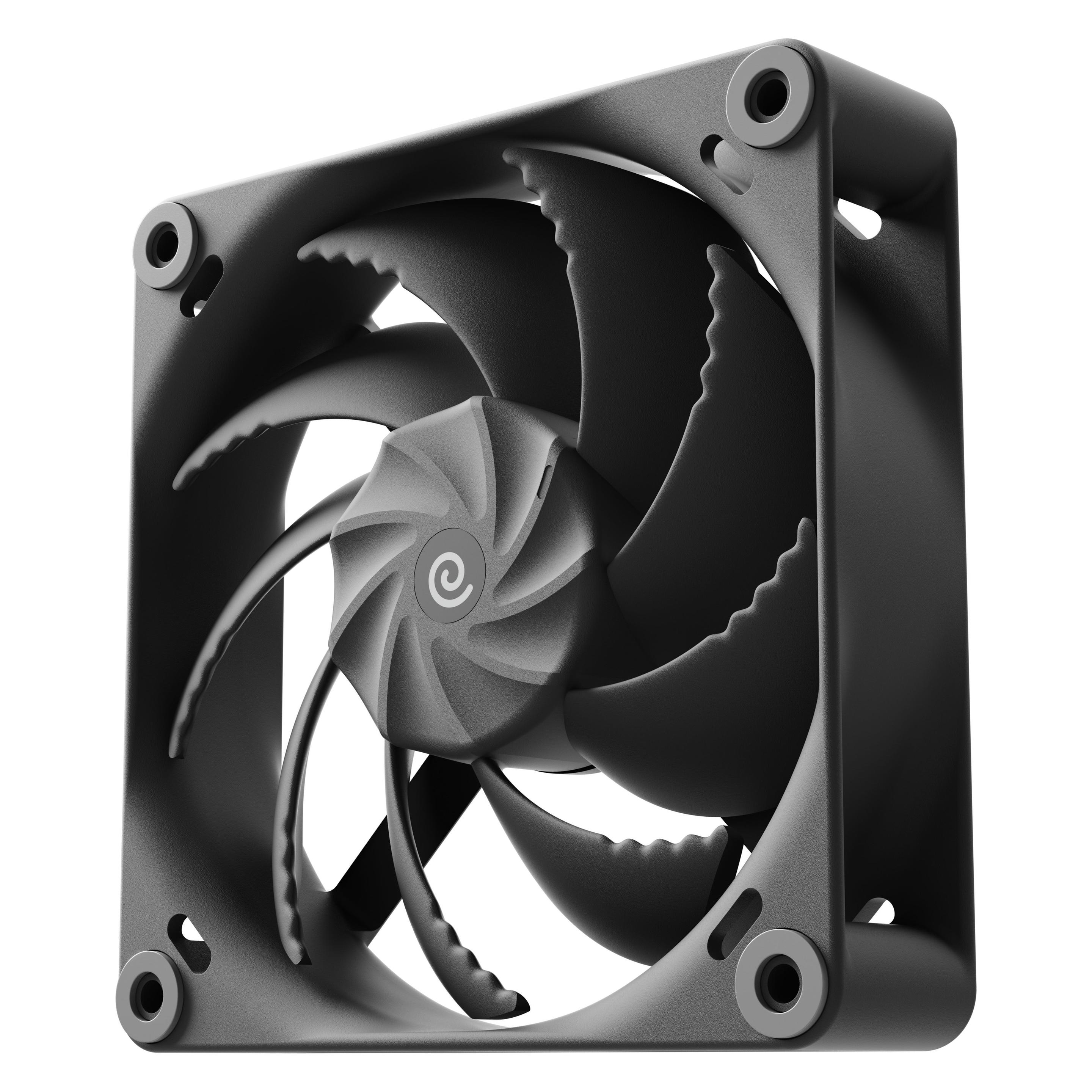 Havn H12 PWM Lüfter, 3er Pack, 120mm - schwarz (120 mm, 3x) (HVN-FS-H1230-02-TRI)