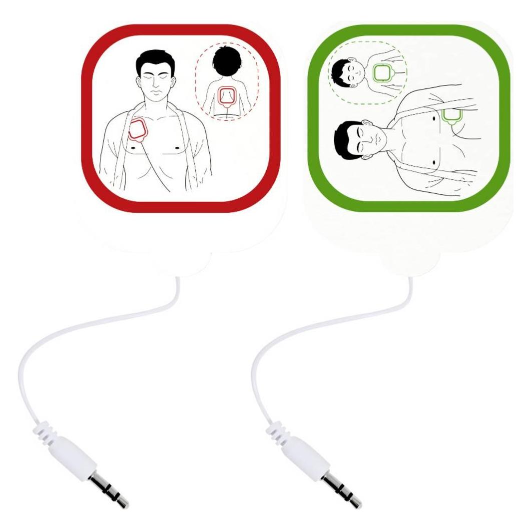 MedX5 Elektroden für Erwachsene und Kinder für Metrax myPAD: zuverlässige Verbindung für effektive (Erste Hilfe Set Zubehör) (2-51582)