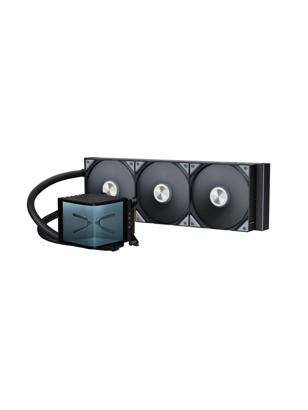 Tryx PANORAMA Upgraded 360mm AIO Black - CPU-Wasserkühlung - Max 28 dBA