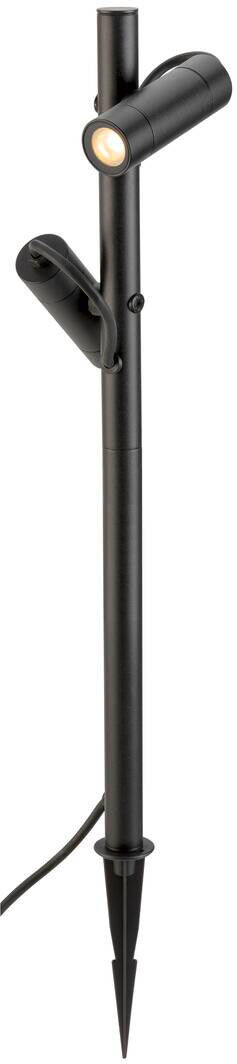 Slv Helia Slim Pole, Double, Led Outdoor Stehleuchte, Schwarz Ip65 3000k - Leuchtenserien (Outdoor)