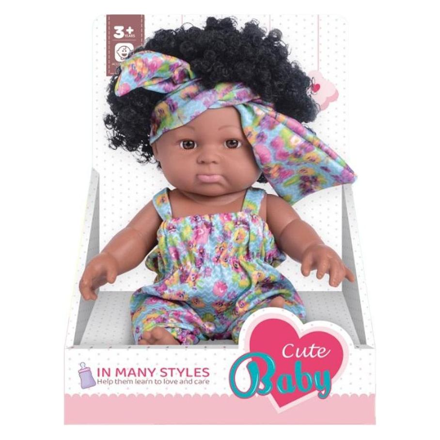 Askato Afroamerikanische Puppe 28 cm (54616299)