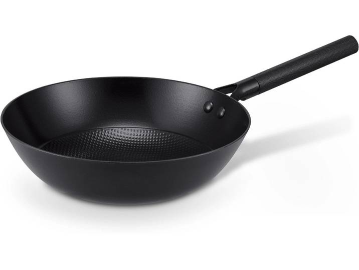 Wok BRABANTIA Patron 28 cm , schwarz, H:11cm Ø:28cm, Pfannen, Wok