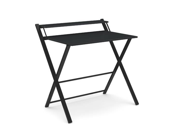Schreibtisch TORSTEN klappbar 80 x 62 x 82 cm schwarz
