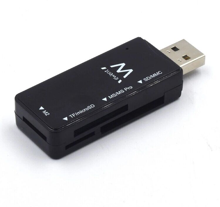 LEITOR CARTÃO EWENT USB 2.0 MULTI