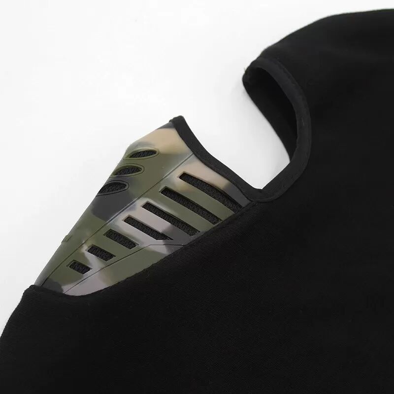 INF Winter Outdoor Fleece Winddichte Gesichtsmaske - Thermische Sturmhaube für Radfahren, Skifahren und mehr