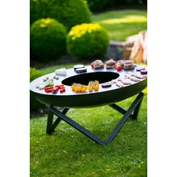 FARMCOOK Grillplatte Feuerplatte für Feuerschale Ø 61 CM