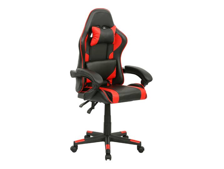 Fauteuil de bureau Manon Noir/rouge - Basika