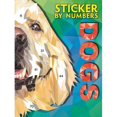 Sticker by Numbers-Dogs, Taschenbuch von Igloobooks, Igloo Books, 978-1-83771-497-1