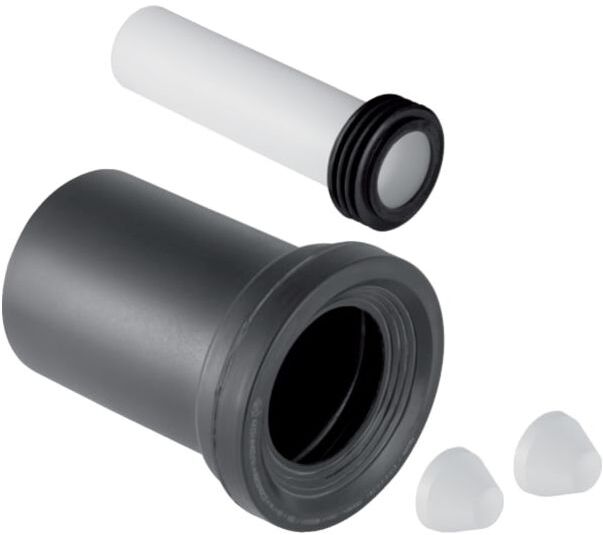 Geberit Wand WC Anschlussgarnitur 152426461 Durchmesser 90mm, 185mm, PE