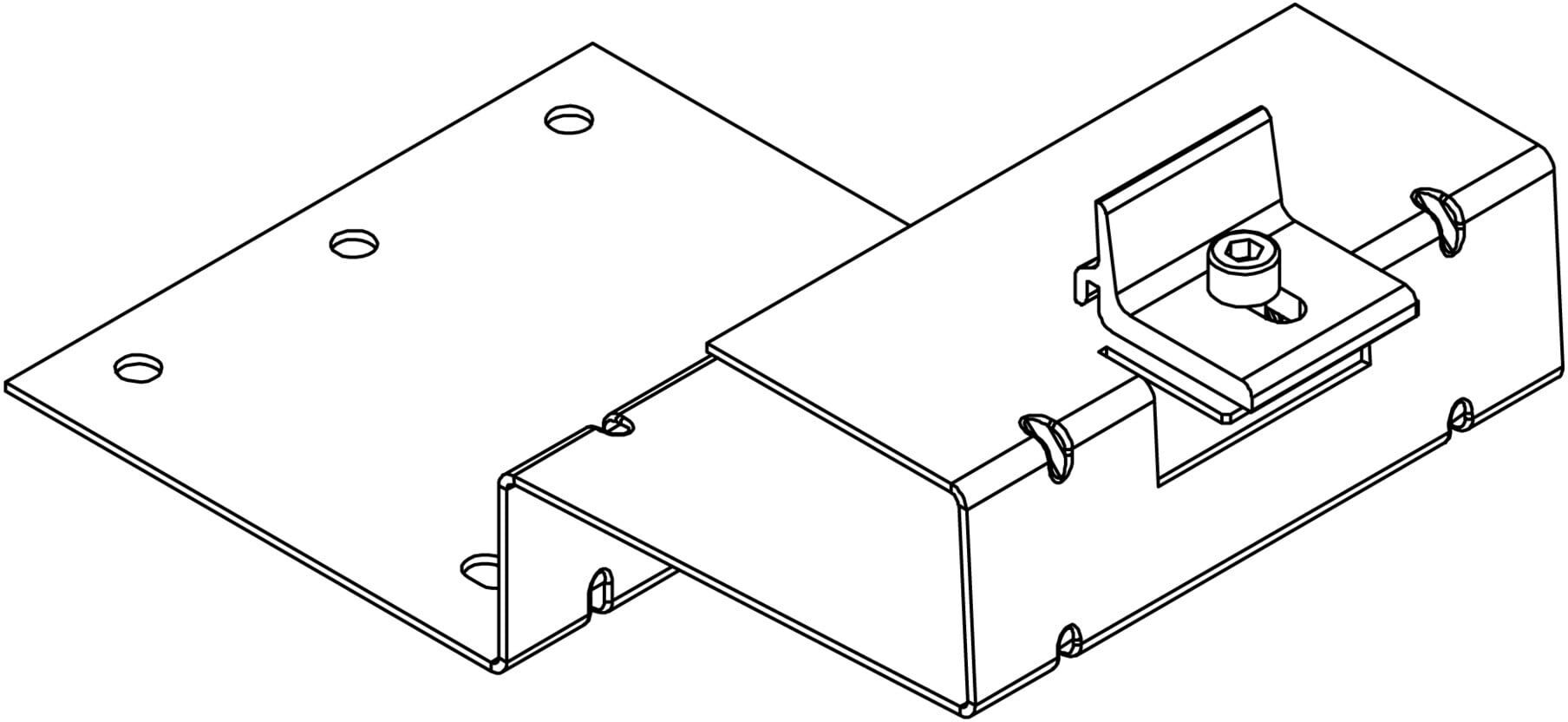 K2 Systems Dachhaken Roof hooks K2 CrossHook 2 Set 2003175)