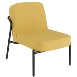 meet Sessel »meet - Medso S« Modell rund Stoff gelb, 40.6 cm