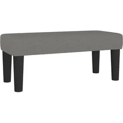 vidaXL Sitzbank Dunkelgrau 70x30x30 cm Stoff