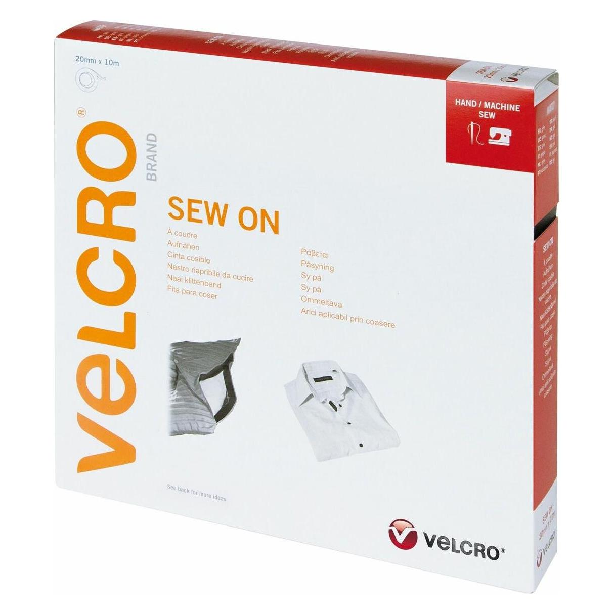 Velcro brand Klettband für Textilien (20 mm) (VEL-EC60280)