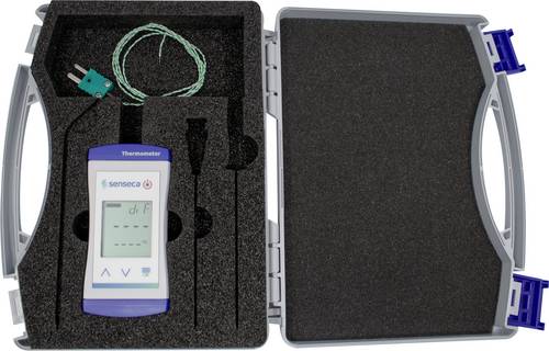 Senseca ECO 130.2-GTF300-SET 2-Kanal Alarmthermometer Fühler-Typ K