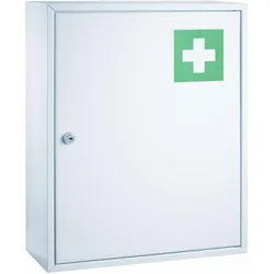 Alco, Erste Hilfe Set, Schrank, MDF, Weiss, 1 (Verbandskasten)