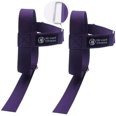 Inspired Finds PowerFlex Dumbbell Ankle Strap Tibialis Trainer For Leg Strength dark Purple