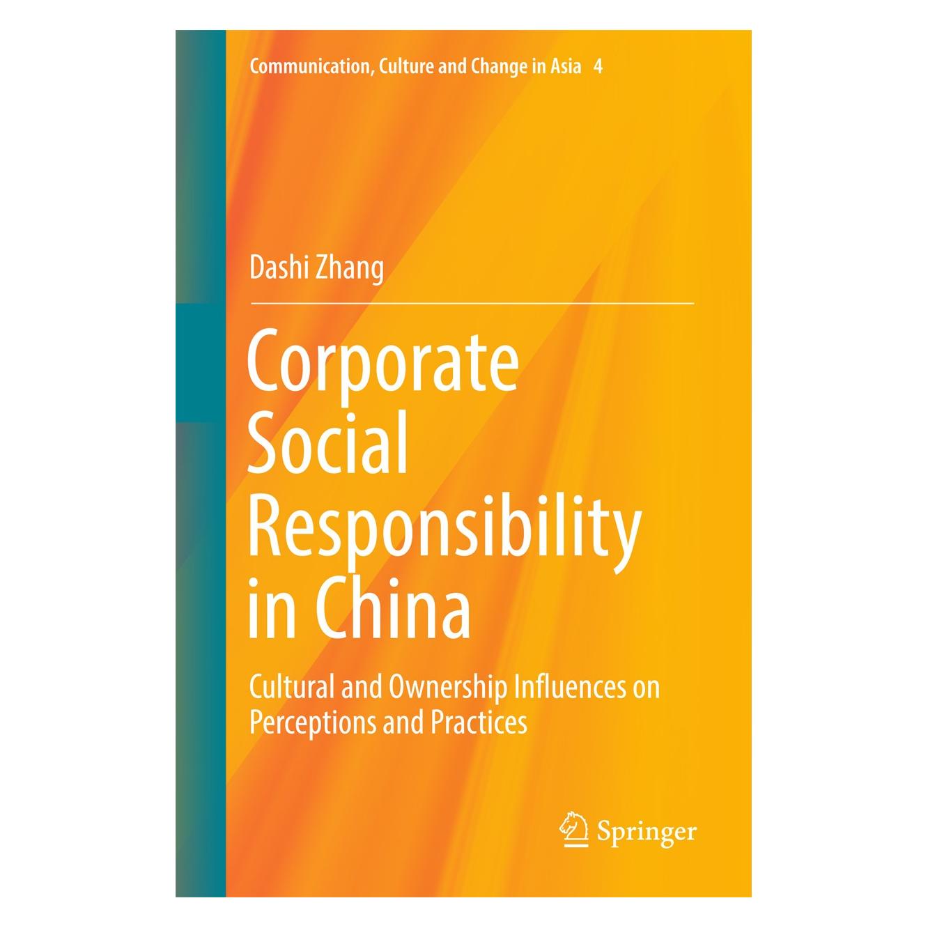Springer Corporate Social Responsibility in China (Englisch, Hardcover, Dashi Zhang) (9789811048241)
