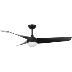 DC Deckenventilator Osprey Schwarz mit LED