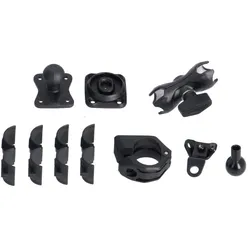 SW-Motech Universal Navi-Kit mit T-Lock - Inkl. 2" Klemmarm. Für Lenker/ Spiegelgewinde.