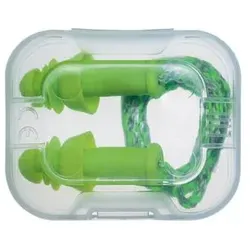 uvex whisper+ Gehörschutzstöpsel Größe MSNR 27 dB grün M - 2111238 - grün