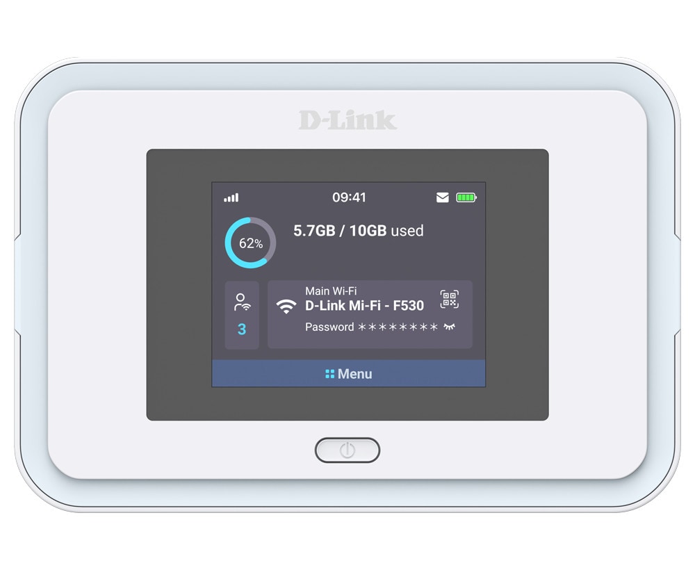D-Link F530 5G NR AX3000 Wi-Fi 6 Mobil-Hotspot