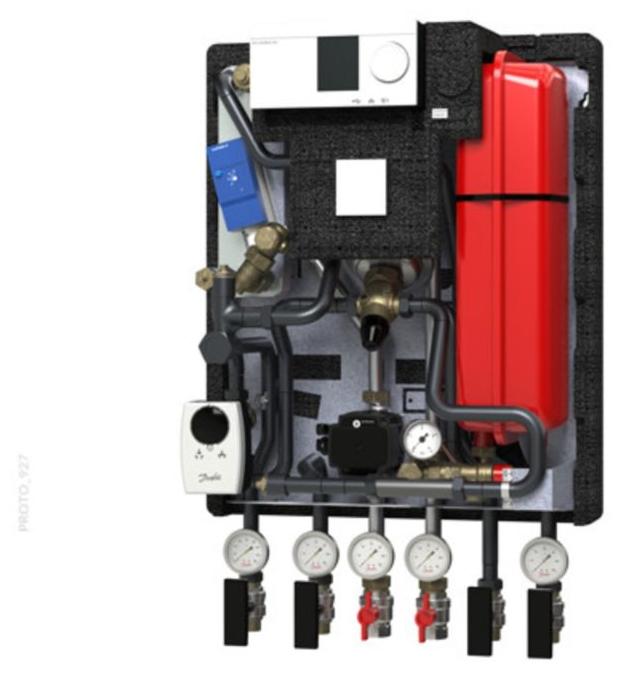DANFOSS VXe Solo HWP HT Hausstation ECL310/A230